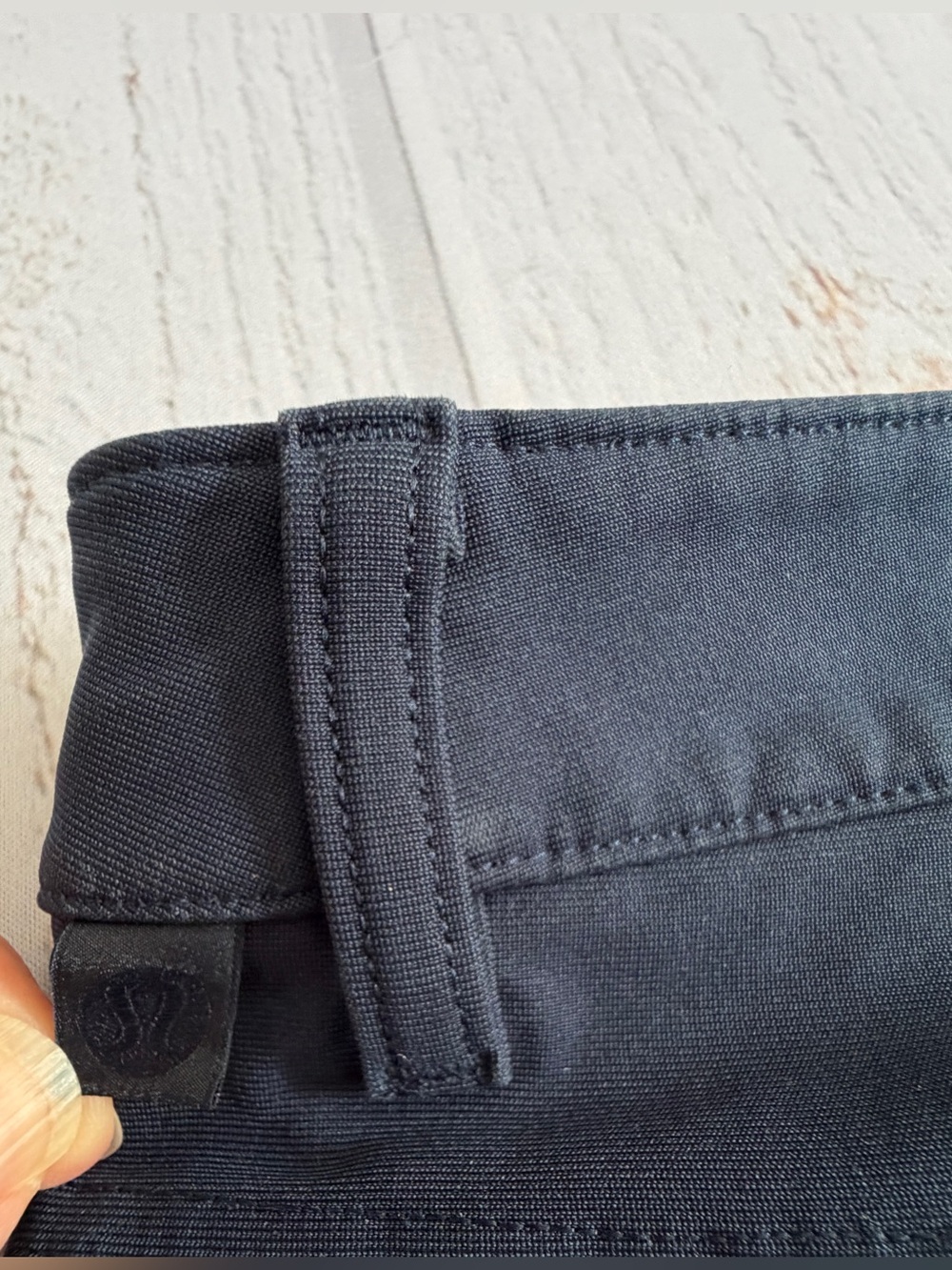 Lululemon Navy Utilitech 7/8 Men’s Golf Stretch S 38 Cropped Performance Travel - Picture 8 of 10